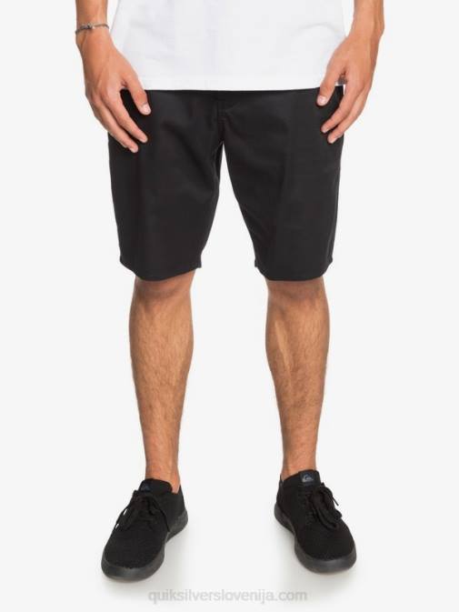 Quiksilver PJ4H1314 moški Črna raztegljive kratke hlače union 20 za vsak dan