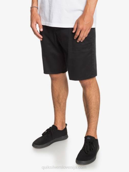 Quiksilver PJ4H1314 moški Črna raztegljive kratke hlače union 20 za vsak dan