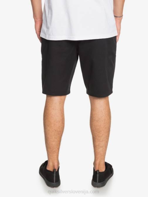 Quiksilver PJ4H1314 moški Črna raztegljive kratke hlače union 20 za vsak dan