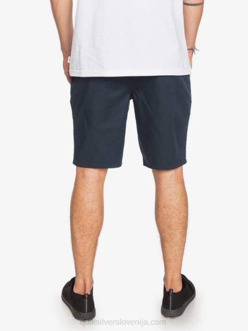 Quiksilver PJ4H1316 moški mornarsko modri blazer raztegljive kratke hlače union 20 za vsak dan