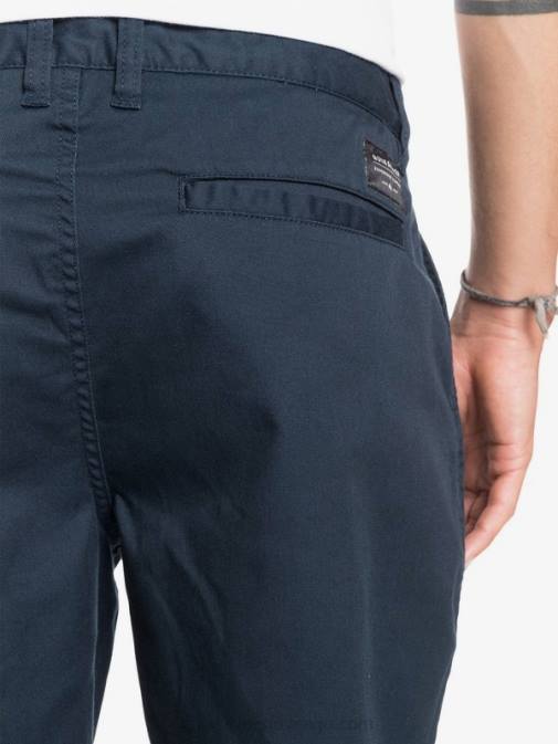 Quiksilver PJ4H1316 moški mornarsko modri blazer raztegljive kratke hlače union 20 za vsak dan