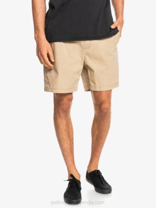 Quiksilver PJ4H1376 moški plage kratke hlače taxer 17 z elastiko