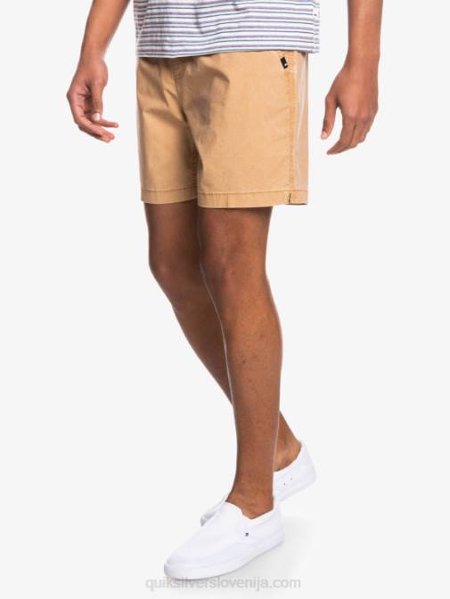 Quiksilver PJ4H1377 moški tanin kratke hlače taxer 17 z elastiko