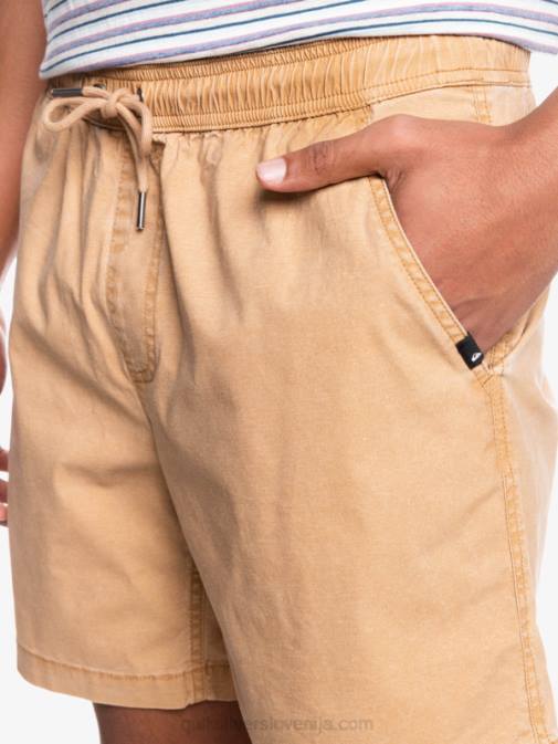 Quiksilver PJ4H1377 moški tanin kratke hlače taxer 17 z elastiko