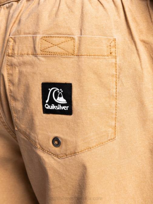 Quiksilver PJ4H1377 moški tanin kratke hlače taxer 17 z elastiko
