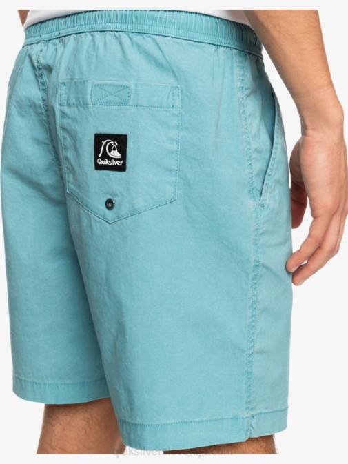 Quiksilver PJ4H1378 moški delphinium modra kratke hlače taxer 17 z elastiko