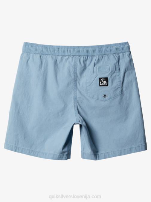 Quiksilver PJ4H1379 moški zbledel denim kratke hlače taxer 17 z elastiko