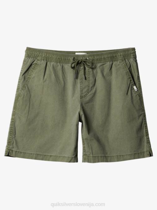Quiksilver PJ4H1380 moški štiriperesna deteljica kratke hlače taxer 17 z elastiko