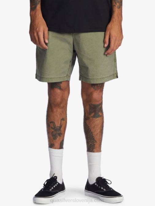 Quiksilver PJ4H1380 moški štiriperesna deteljica kratke hlače taxer 17 z elastiko