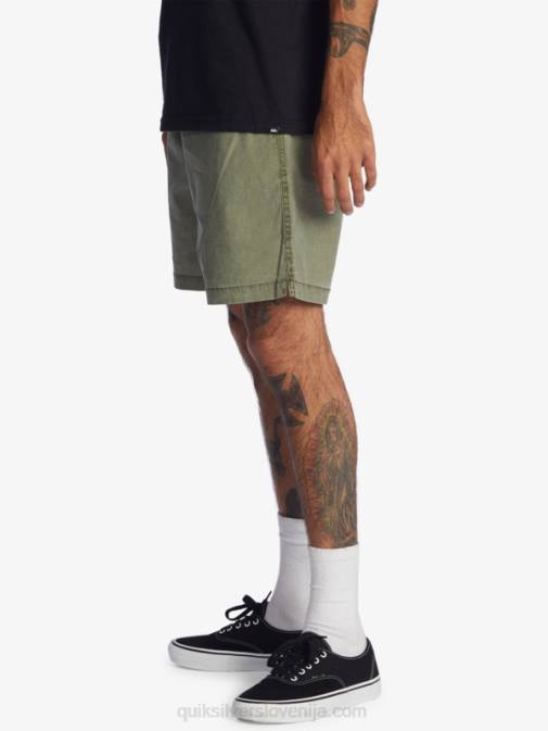 Quiksilver PJ4H1380 moški štiriperesna deteljica kratke hlače taxer 17 z elastiko