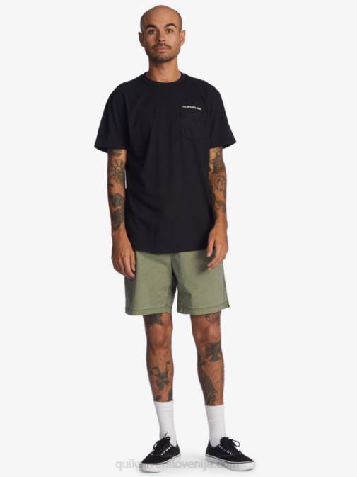 Quiksilver PJ4H1380 moški štiriperesna deteljica kratke hlače taxer 17 z elastiko
