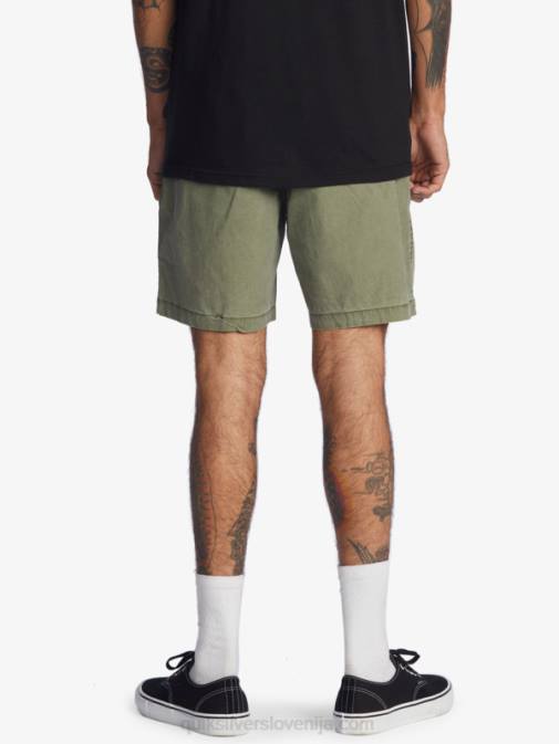 Quiksilver PJ4H1380 moški štiriperesna deteljica kratke hlače taxer 17 z elastiko