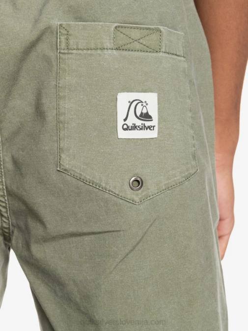Quiksilver PJ4H1380 moški štiriperesna deteljica kratke hlače taxer 17 z elastiko