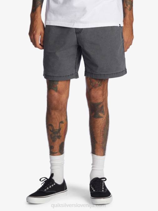 Quiksilver PJ4H1381 moški Črna kratke hlače taxer 17 z elastiko