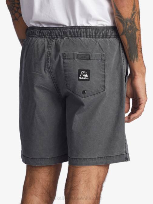 Quiksilver PJ4H1381 moški Črna kratke hlače taxer 17 z elastiko
