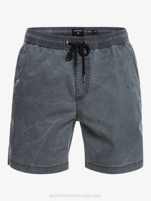 Quiksilver PJ4H1381 moški Črna kratke hlače taxer 17 z elastiko