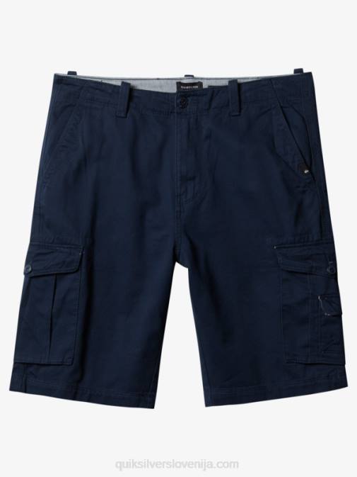 Quiksilver PJ4H1524 moški mornarsko modri blazer kratke hlače crucial battle 21