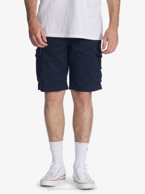 Quiksilver PJ4H1524 moški mornarsko modri blazer kratke hlače crucial battle 21