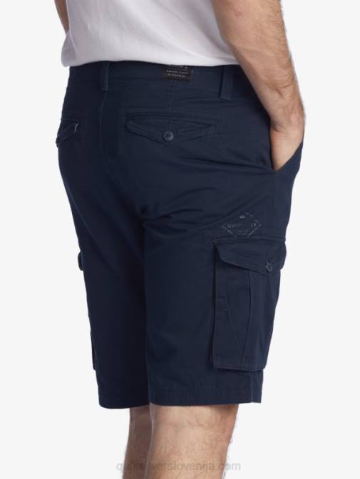 Quiksilver PJ4H1524 moški mornarsko modri blazer kratke hlače crucial battle 21