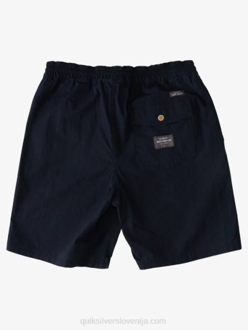 Quiksilver PJ4H1577 moški Črna kratke hlače waterman after surf