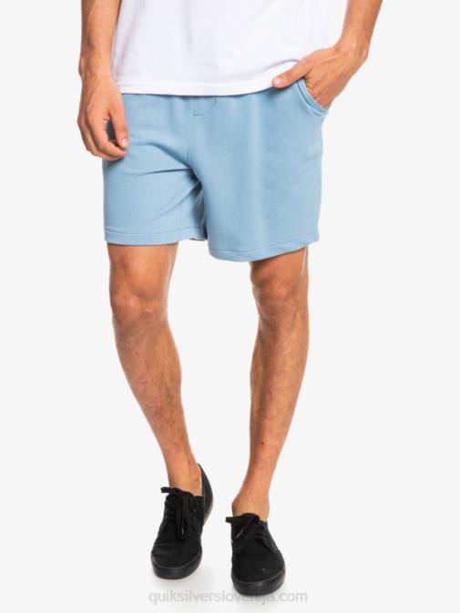 Quiksilver PJ4H1661 moški zbledel denim Essentials 19 organske trenirke