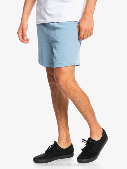 Quiksilver PJ4H1661 moški zbledel denim Essentials 19 organske trenirke