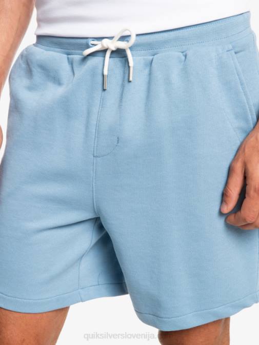 Quiksilver PJ4H1661 moški zbledel denim Essentials 19 organske trenirke