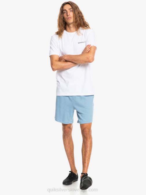 Quiksilver PJ4H1661 moški zbledel denim Essentials 19 organske trenirke