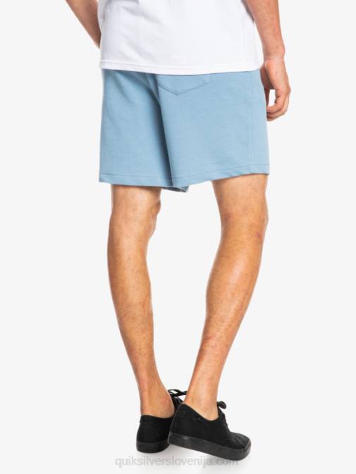 Quiksilver PJ4H1661 moški zbledel denim Essentials 19 organske trenirke