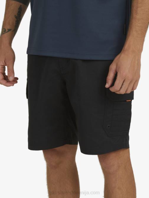 Quiksilver PJ4H1727 moški Črna kratke hlače waterman maldive 20 cargo