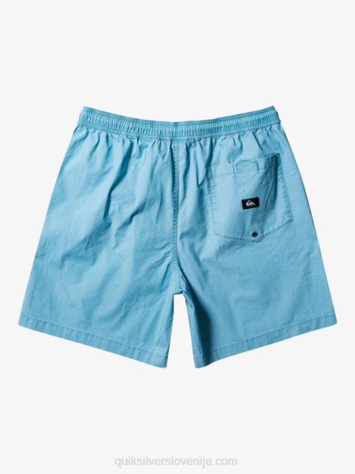 Quiksilver PJ4H319 moški kameja modra elastične kratke hlače taxer