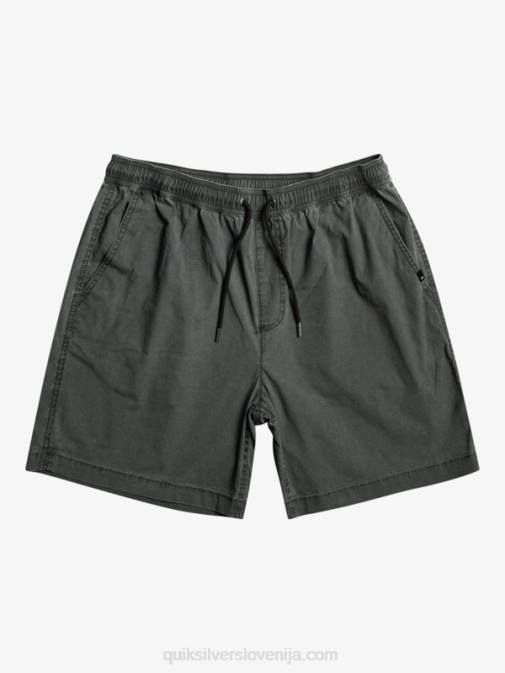 Quiksilver PJ4H321 moški Črna elastične kratke hlače taxer