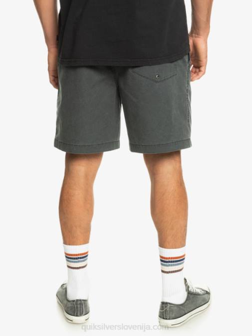 Quiksilver PJ4H321 moški Črna elastične kratke hlače taxer