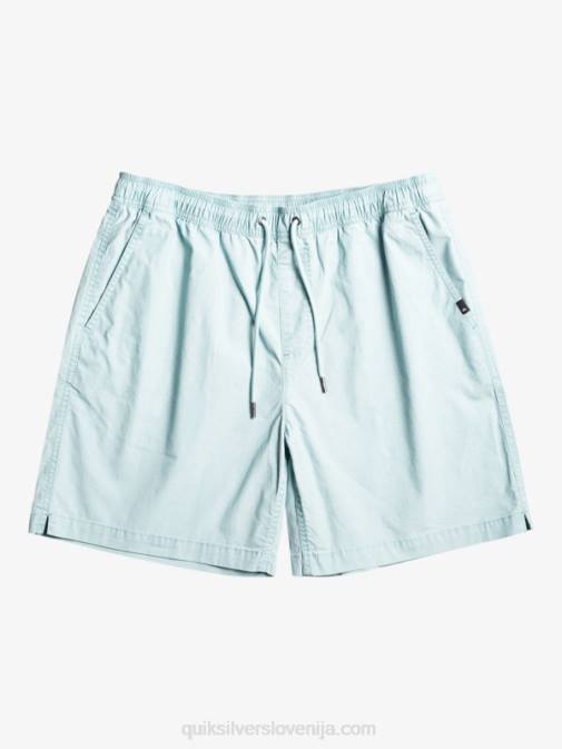 Quiksilver PJ4H324 moški nebeško modra elastične kratke hlače taxer