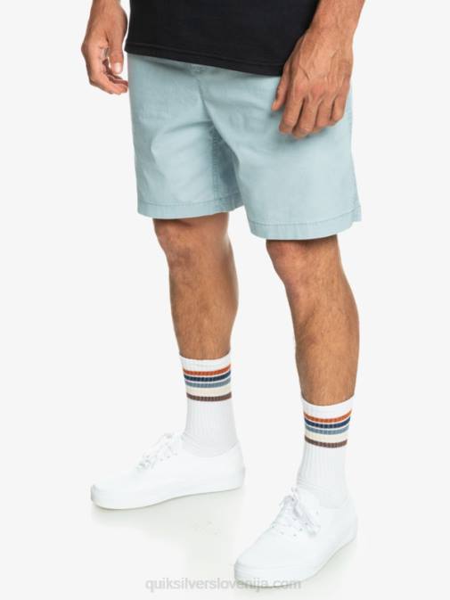 Quiksilver PJ4H324 moški nebeško modra elastične kratke hlače taxer