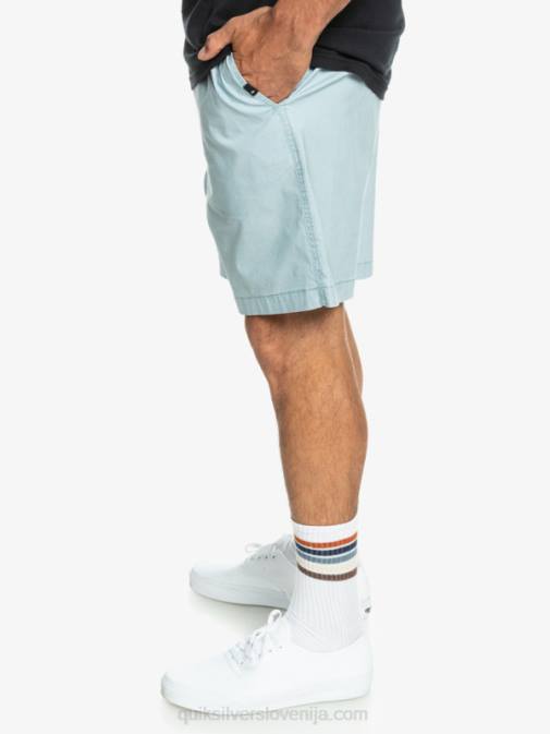 Quiksilver PJ4H324 moški nebeško modra elastične kratke hlače taxer