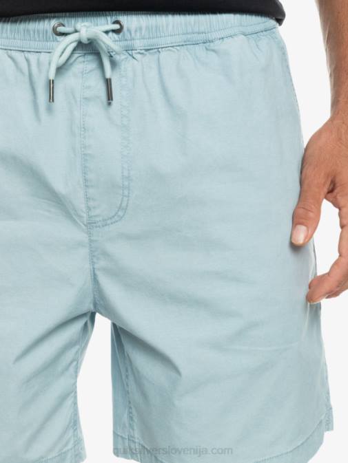 Quiksilver PJ4H324 moški nebeško modra elastične kratke hlače taxer