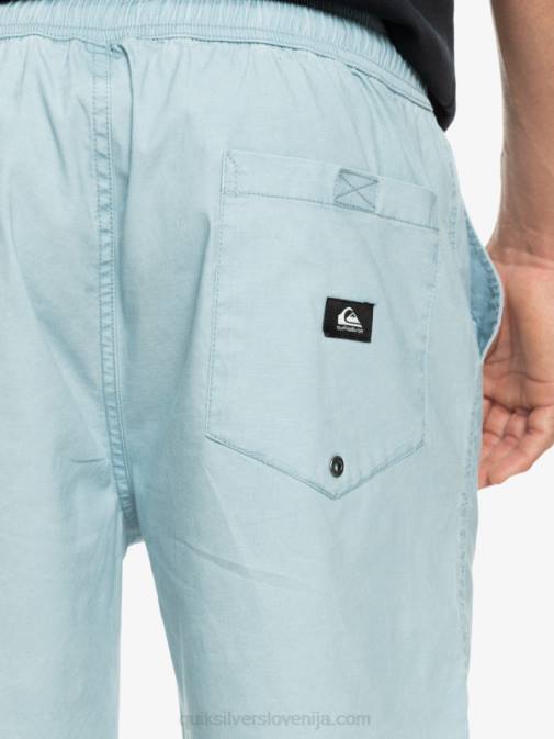 Quiksilver PJ4H324 moški nebeško modra elastične kratke hlače taxer