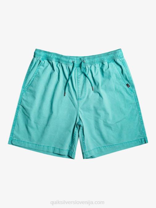 Quiksilver PJ4H325 moški brittany modra elastične kratke hlače taxer
