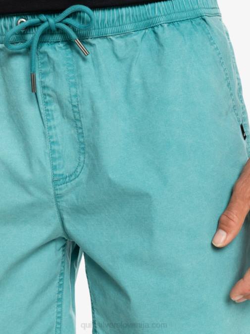 Quiksilver PJ4H325 moški brittany modra elastične kratke hlače taxer