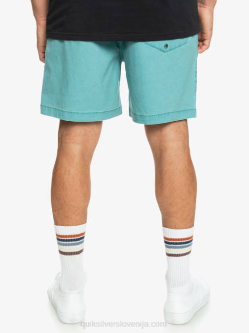 Quiksilver PJ4H325 moški brittany modra elastične kratke hlače taxer