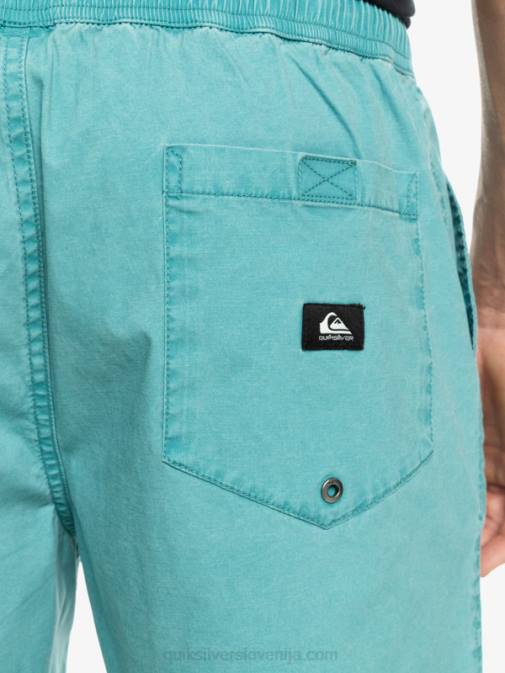 Quiksilver PJ4H325 moški brittany modra elastične kratke hlače taxer