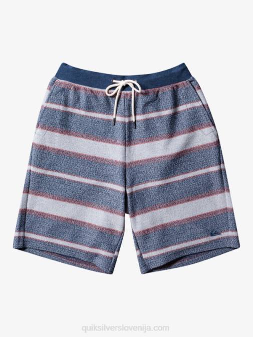 Quiksilver PJ4H326 moški midnight navy super otway odlične kratke trenirke otway