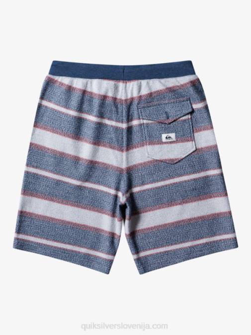 Quiksilver PJ4H326 moški midnight navy super otway odlične kratke trenirke otway