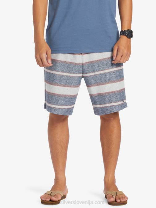 Quiksilver PJ4H326 moški midnight navy super otway odlične kratke trenirke otway