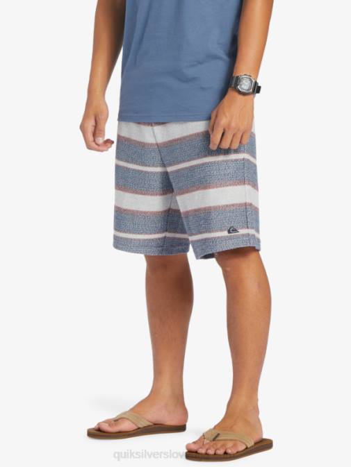 Quiksilver PJ4H326 moški midnight navy super otway odlične kratke trenirke otway