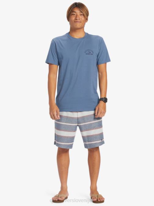 Quiksilver PJ4H326 moški midnight navy super otway odlične kratke trenirke otway