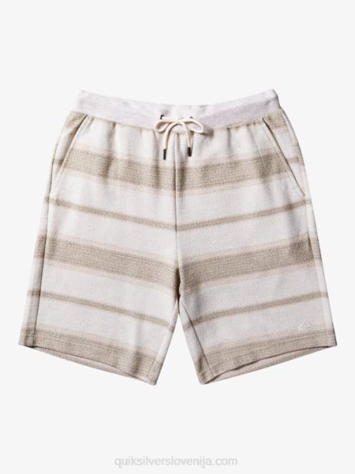 Quiksilver PJ4H327 moški olivno siva super otway odlične kratke trenirke otway