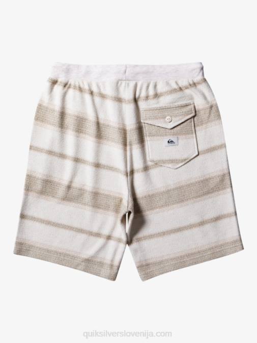 Quiksilver PJ4H327 moški olivno siva super otway odlične kratke trenirke otway