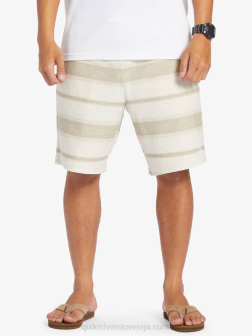 Quiksilver PJ4H327 moški olivno siva super otway odlične kratke trenirke otway